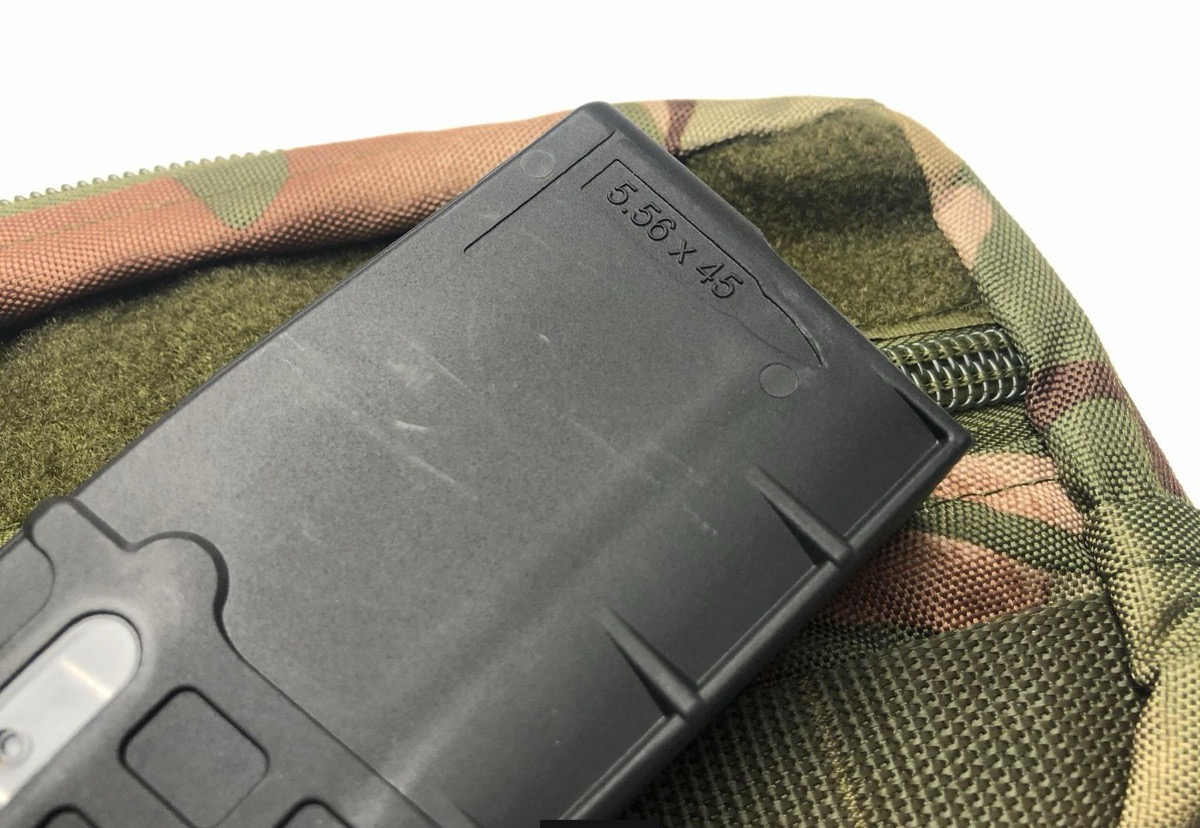 Магазин 5.56 х 45 мм Steel Plast з вікном чорний
