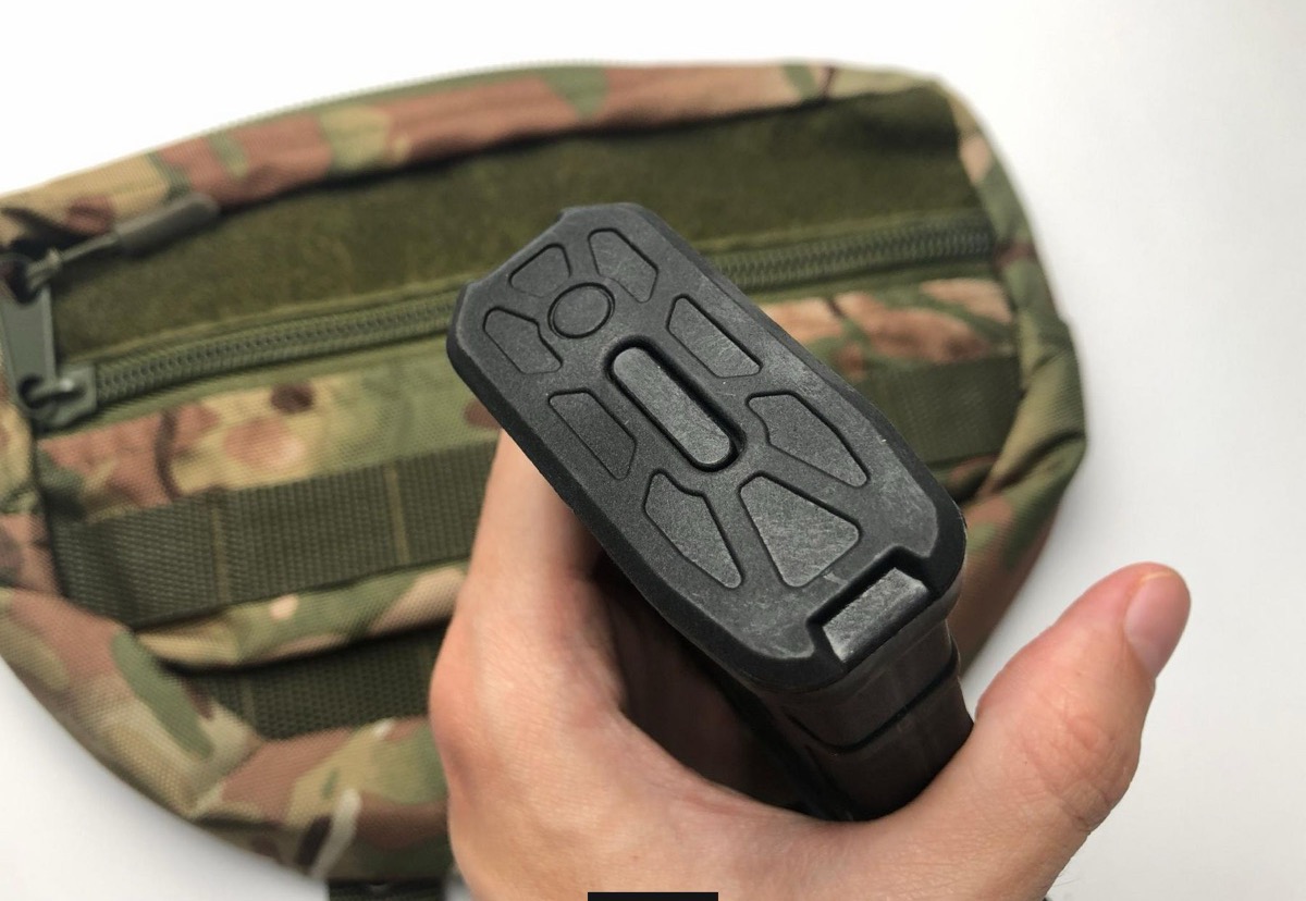 Магазин 5.56 х 45 мм Steel Plast з вікном чорний