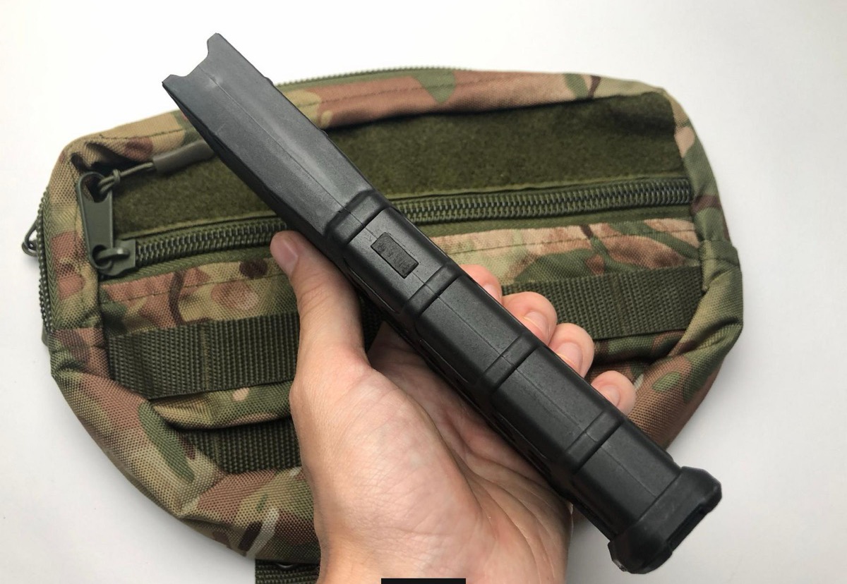 Магазин 5.56 х 45 мм Steel Plast з вікном чорний