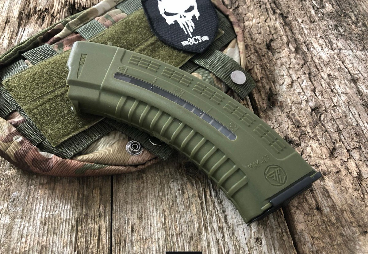 Магазин 7.62 для АК-47 пластиковий
