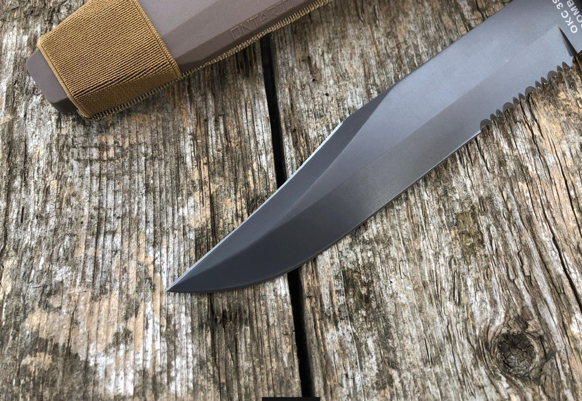 Ніж тактичний OKC 3S Bayonet Combat, багнет ніж класичний із серрейтором М16