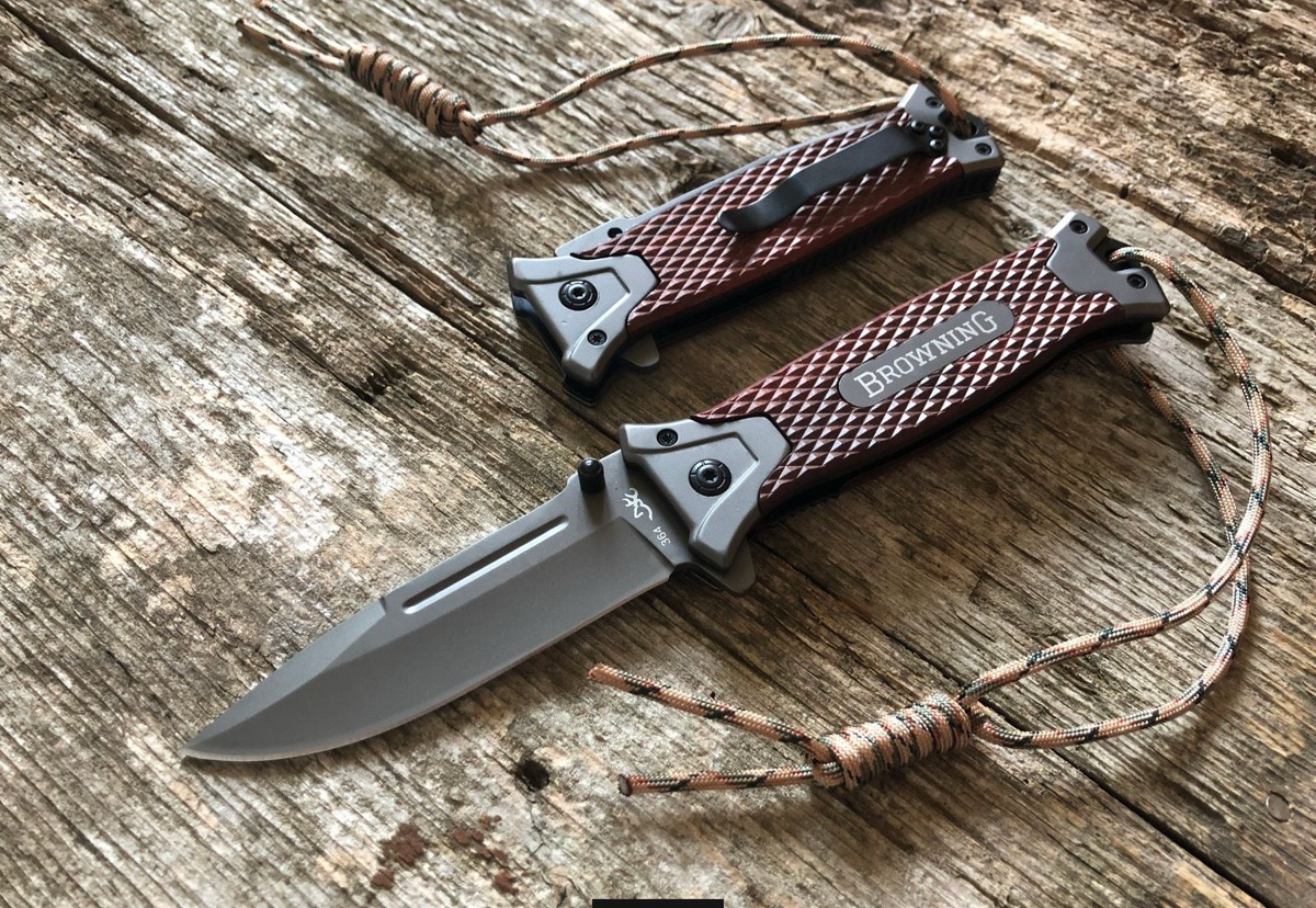 Выкидной нож Browning Flipper